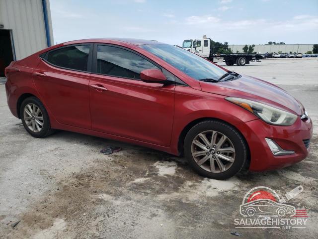 5NPDH4AE3GH704329 2016 HYUNDAI ELANTRA photo no. 4