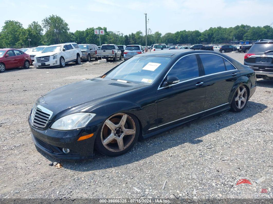 WDDNG86X47A098237 2007 MERCEDES-BENZ S 550 photo no. 2