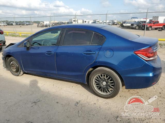 19XFB2F54DE001037 2013 HONDA CIVIC photo no. 2