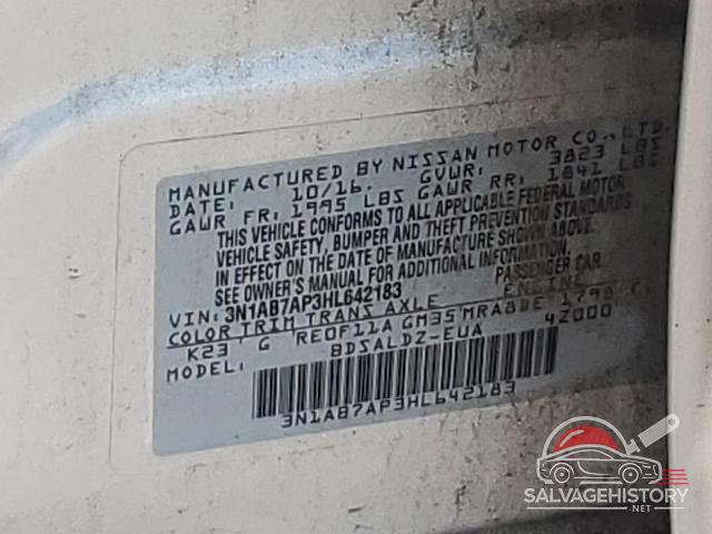 3N1AB7AP3HL642183 2017 NISSAN SENTRA photo no. 12