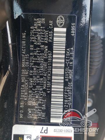 4T1BF1FK3GU118967 2016 TOYOTA CAMRY photo no. 12