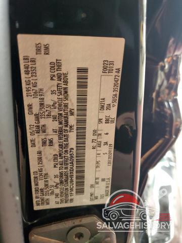 1FMCU9H9XDUA09579 2013 FORD ESCAPE photo no. 14