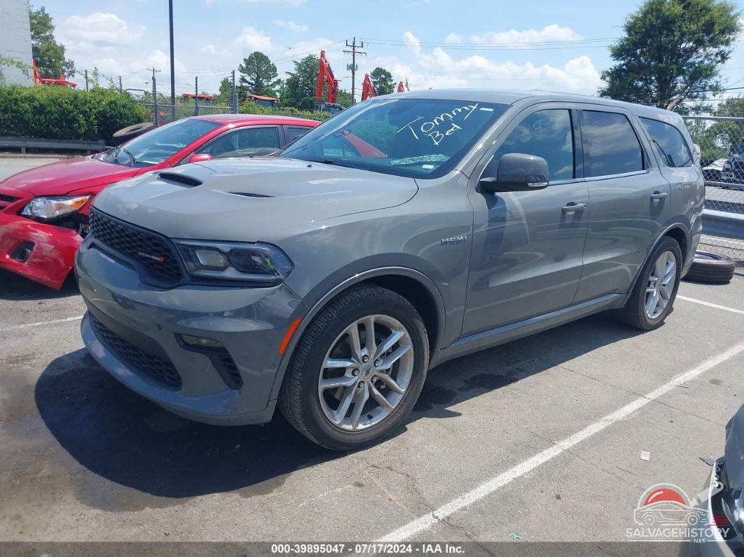 1C4SDJCT7NC227412 2022 DODGE DURANGO photo no. 2