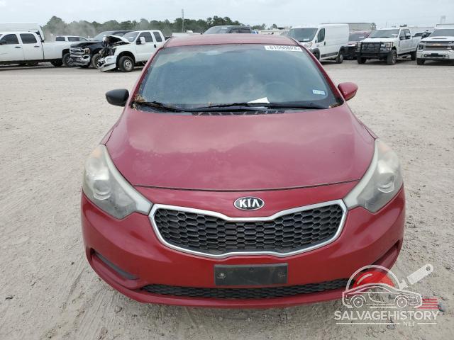 KNAFK4A65G5605396 2016 KIA FORTE photo no. 5