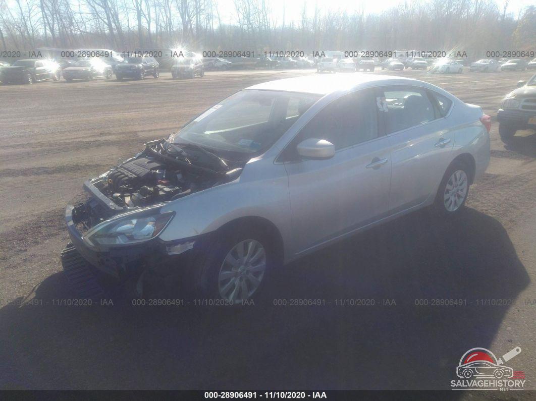 3N1AB7AP1HY223042 2017 NISSAN SENTRA photo no. 2