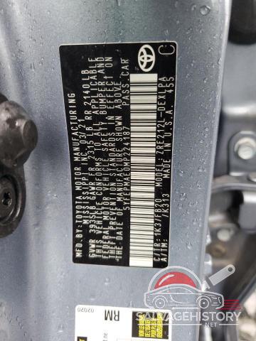 5YFEPMAE0MP224187 2021 TOYOTA COROLLA photo no. 12