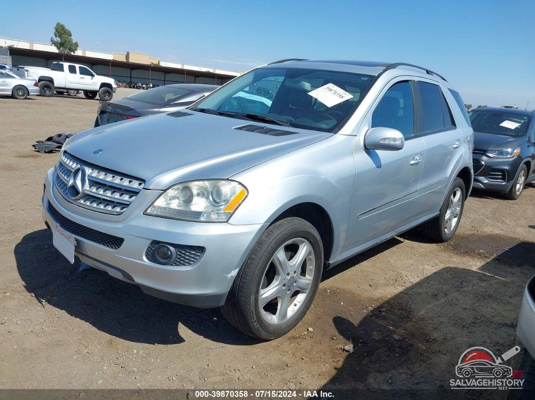4JGBB86E58A353775 2008 MERCEDES-BENZ ML 350 photo no. 2