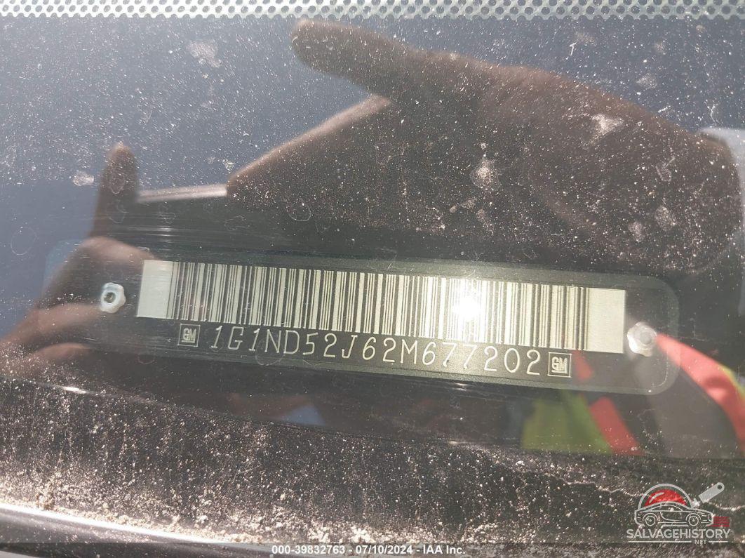 1G1ND52J62M677202 2002 CHEVROLET MALIBU photo no. 9