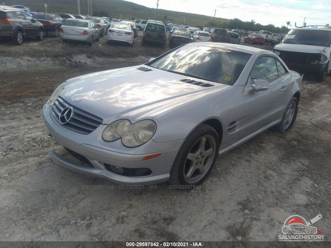 WDBSK75F23F019528 2003 MERCEDES-BENZ SL-CLASS photo no. 2