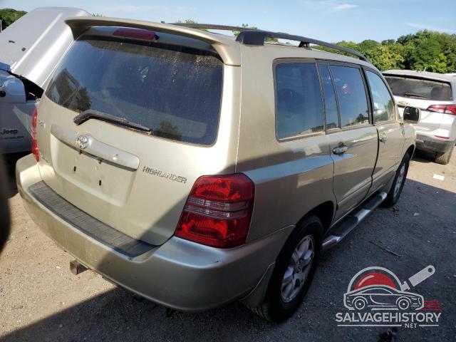JTEHF21A030148735 2003 TOYOTA HIGHLANDER photo no. 3