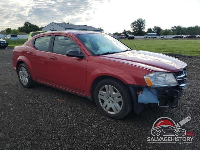 1C3CDZAB5CN224365 2012 DODGE AVENGER photo no. 4
