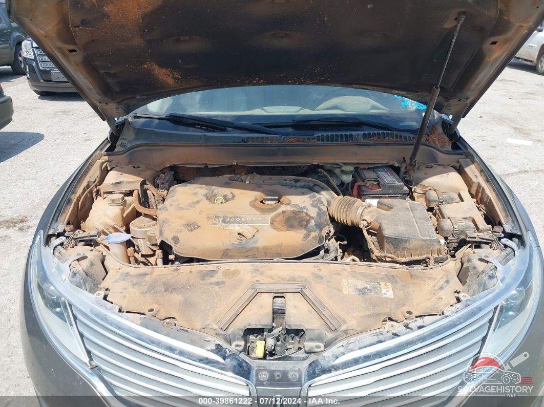 3LN6L2G9XER809445 2014 LINCOLN MKZ photo no. 10
