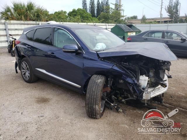 5J8TC2H5XML045310 2021 ACURA RDX photo no. 4