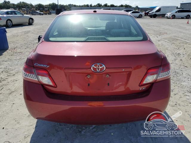 4T1BF3EK4AU544266 2010 TOYOTA CAMRY photo no. 6