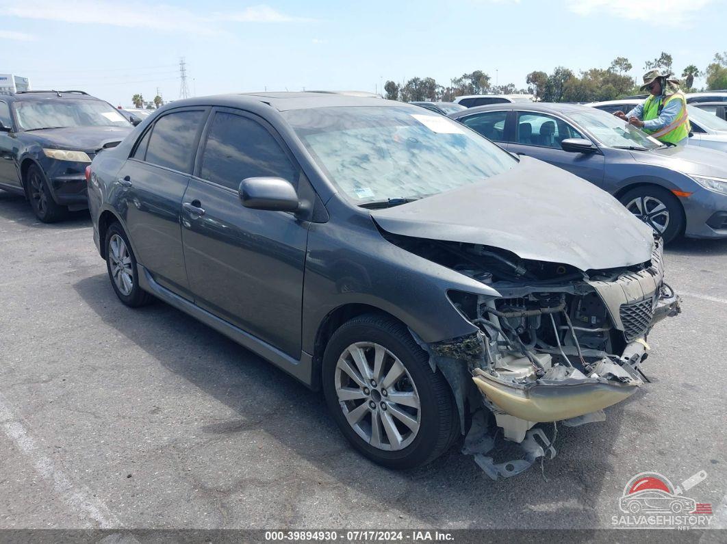 1NXBU40E39Z047766 2009 TOYOTA COROLLA photo no. 7