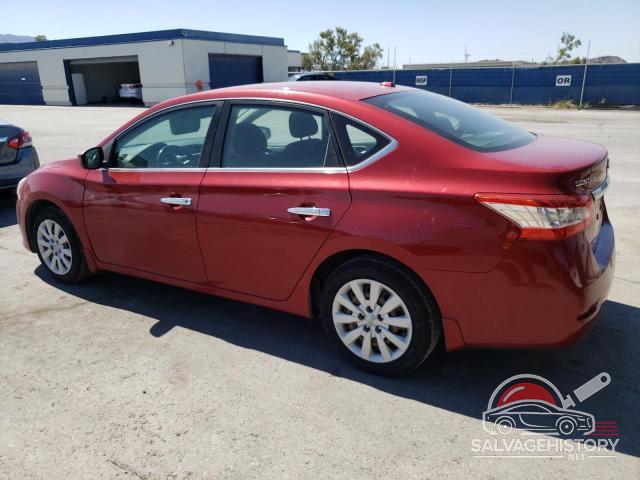 3N1AB7AP0DL621298 2013 NISSAN SENTRA photo no. 2