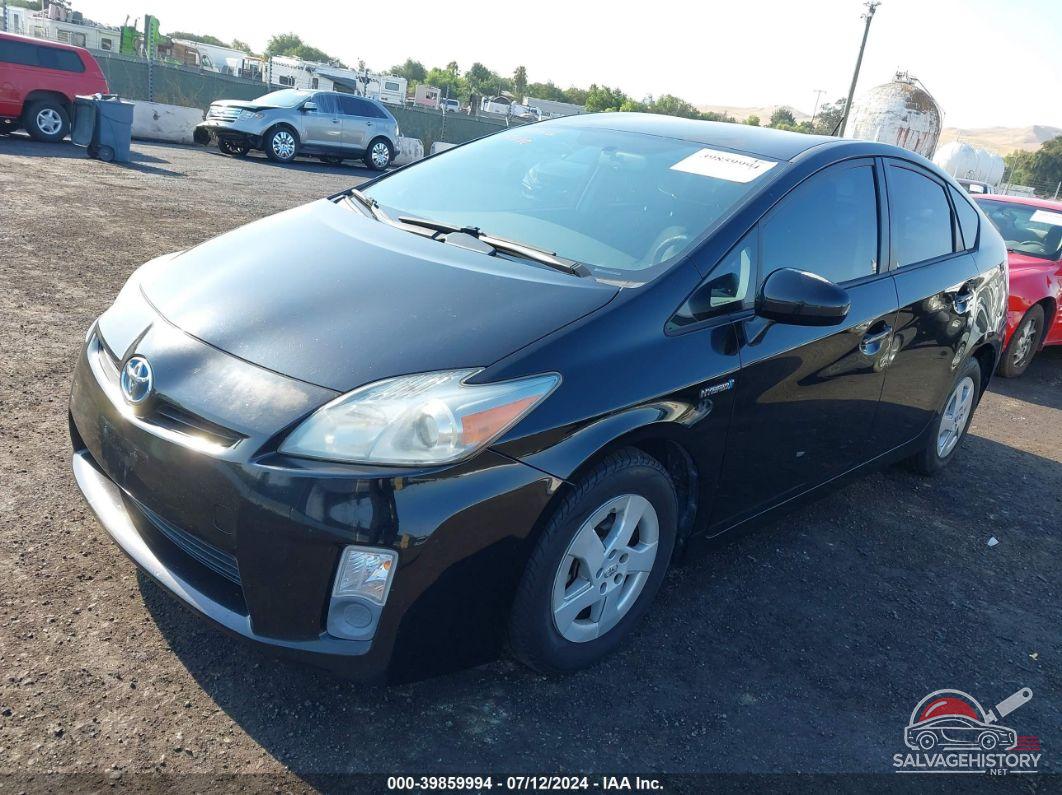 JTDKN3DU3A0241514 2010 TOYOTA PRIUS photo no. 2