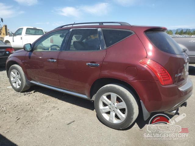 JN8AZ08W86W540189 2006 NISSAN MURANO photo no. 2