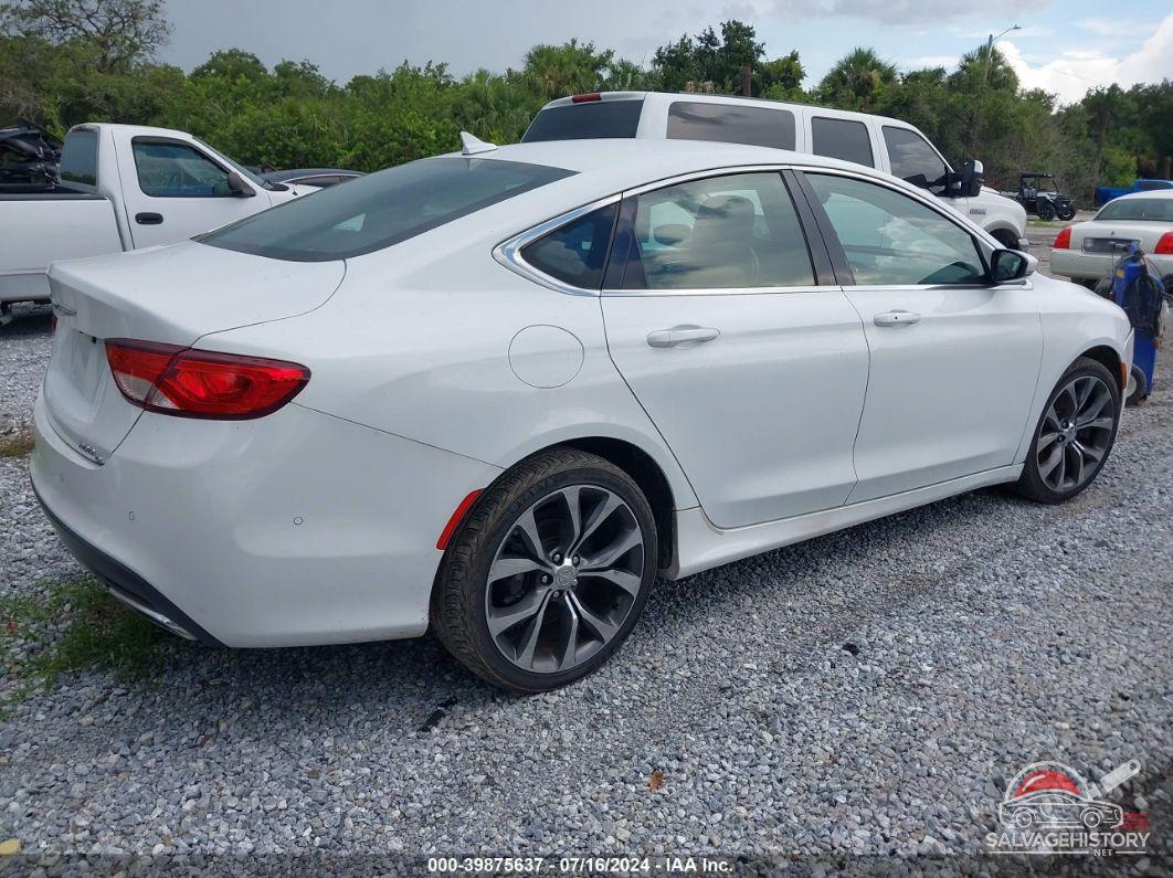 1C3CCCCG3FN509563 2015 CHRYSLER 200 photo no. 4