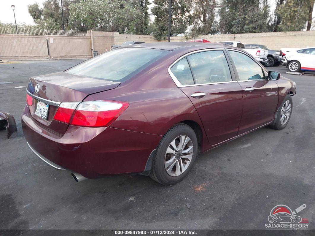 1HGCR2F33EA308623 2014 HONDA ACCORD photo no. 4