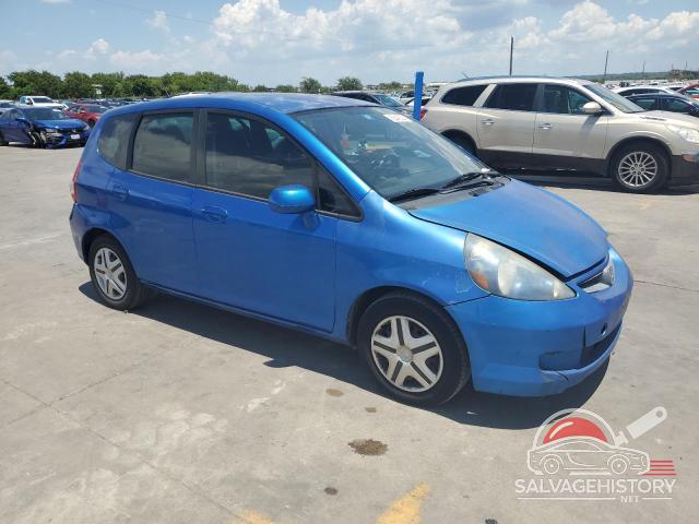 JHMGD38458S049107 2008 HONDA FIT photo no. 4
