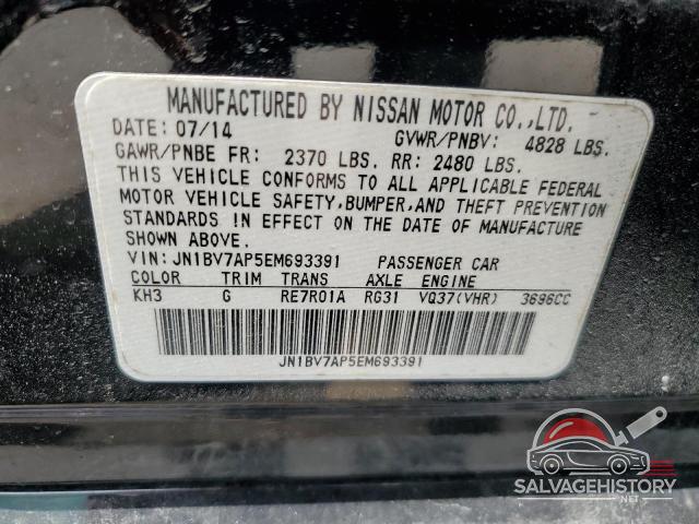 JN1BV7AP5EM693391 2014 INFINITI Q50 photo no. 12