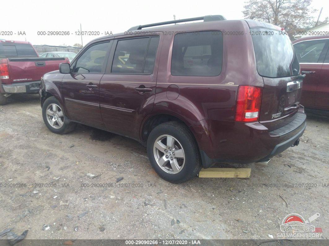 5FNYF38549B000956 2009 HONDA PILOT photo no. 3