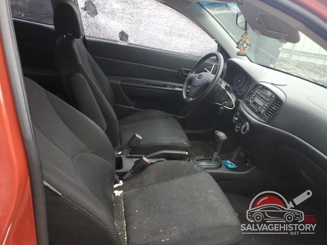 KMHCN36CX7U031059 2007 HYUNDAI ACCENT photo no. 10
