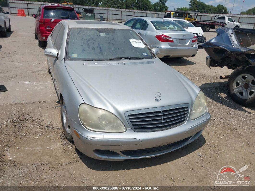 WDBNG75J14A426919 2004 MERCEDES-BENZ S 500 photo no. 6