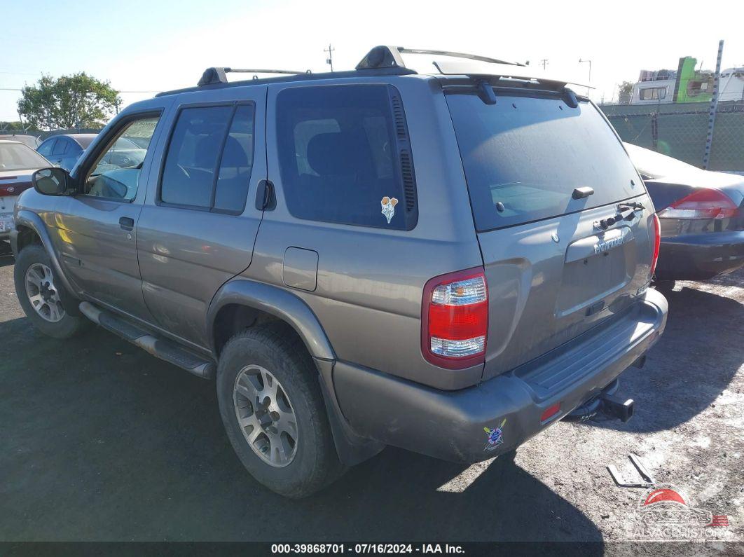JN8DR09Y01W574083 2001 NISSAN PATHFINDER photo no. 3