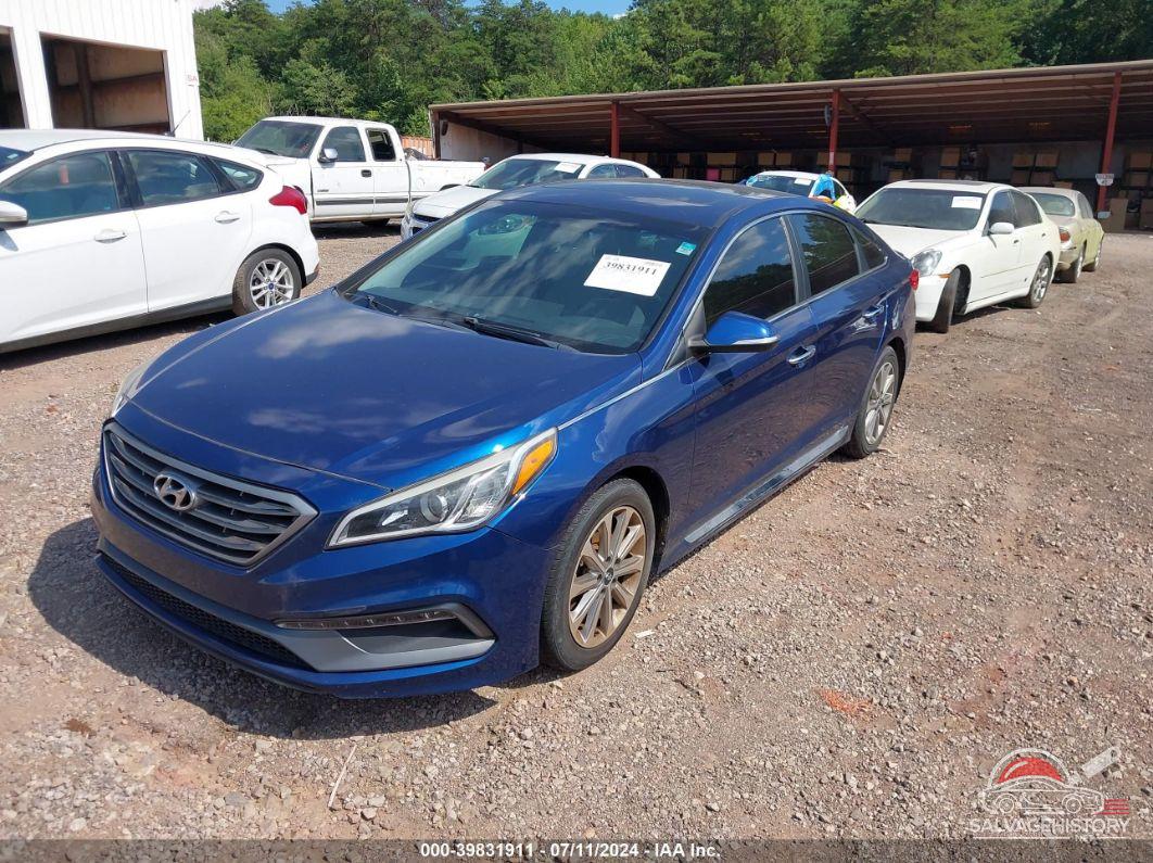 5NPE34AF9HH583920 2017 HYUNDAI SONATA photo no. 2