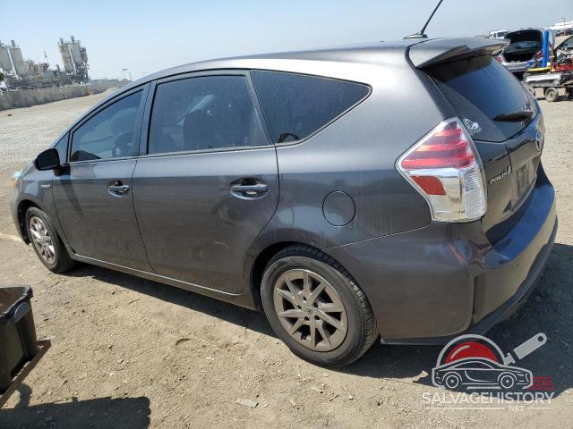 JTDZN3EU3FJ022244 2015 TOYOTA PRIUS photo no. 2