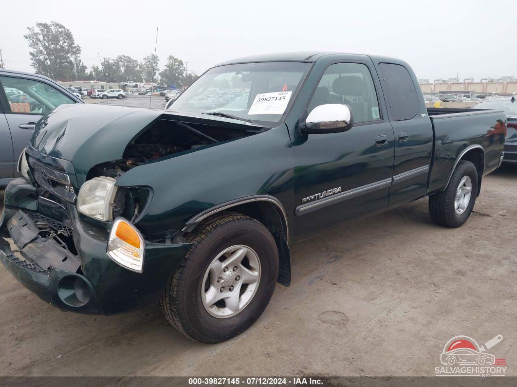 5TBRT34124S445516 2004 TOYOTA TUNDRA photo no. 2