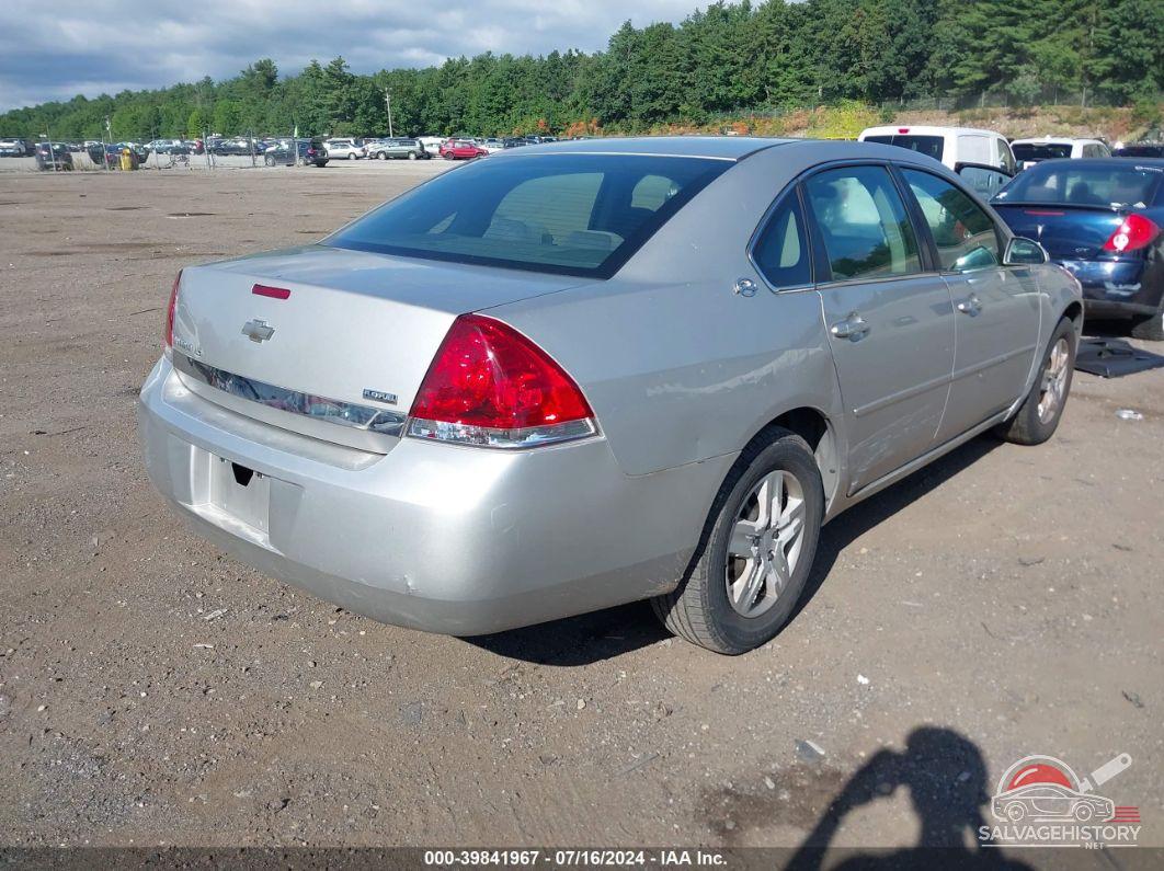 2G1WB55K879304875 2007 CHEVROLET IMPALA photo no. 4