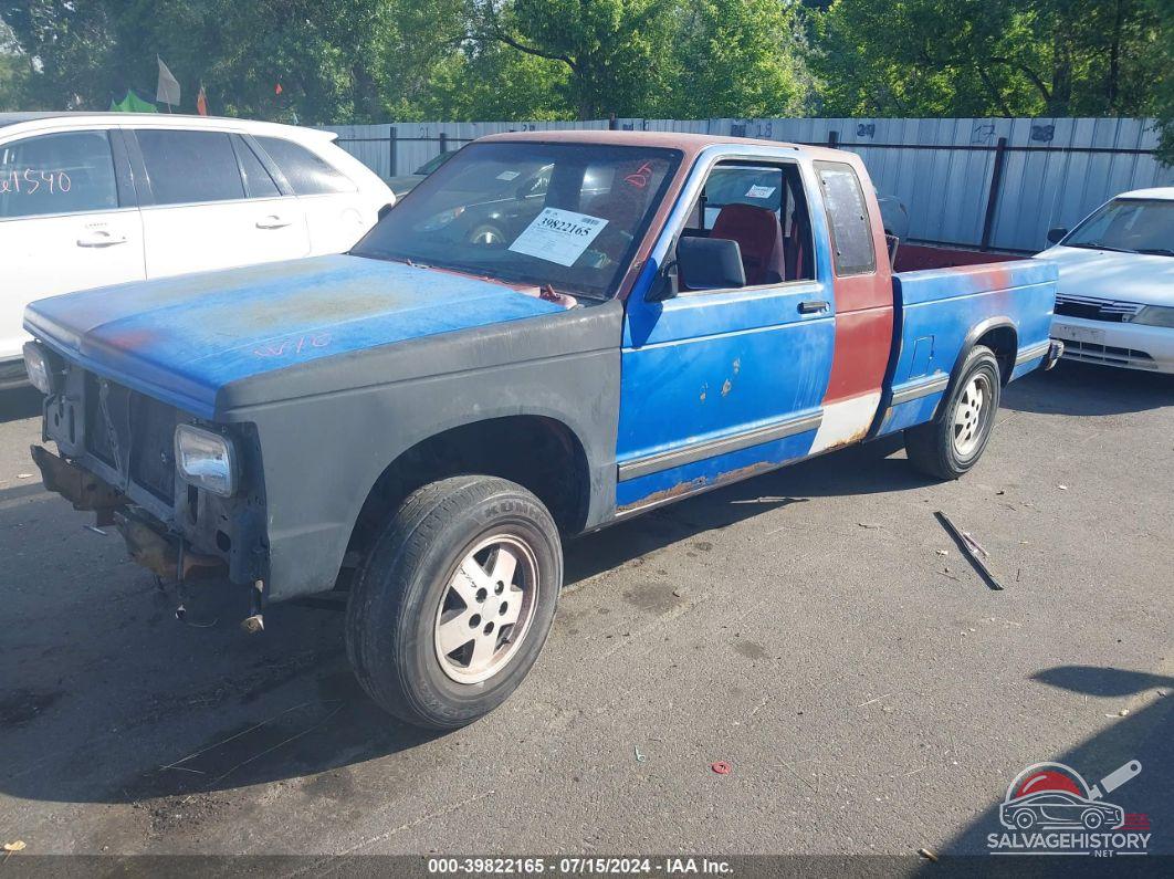 1GCCT19Z2N8155735 1992 CHEVROLET S TRUCK photo no. 2