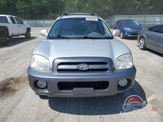 KM8SC13D76U041758 2006 HYUNDAI SANTA FE photo no. 5