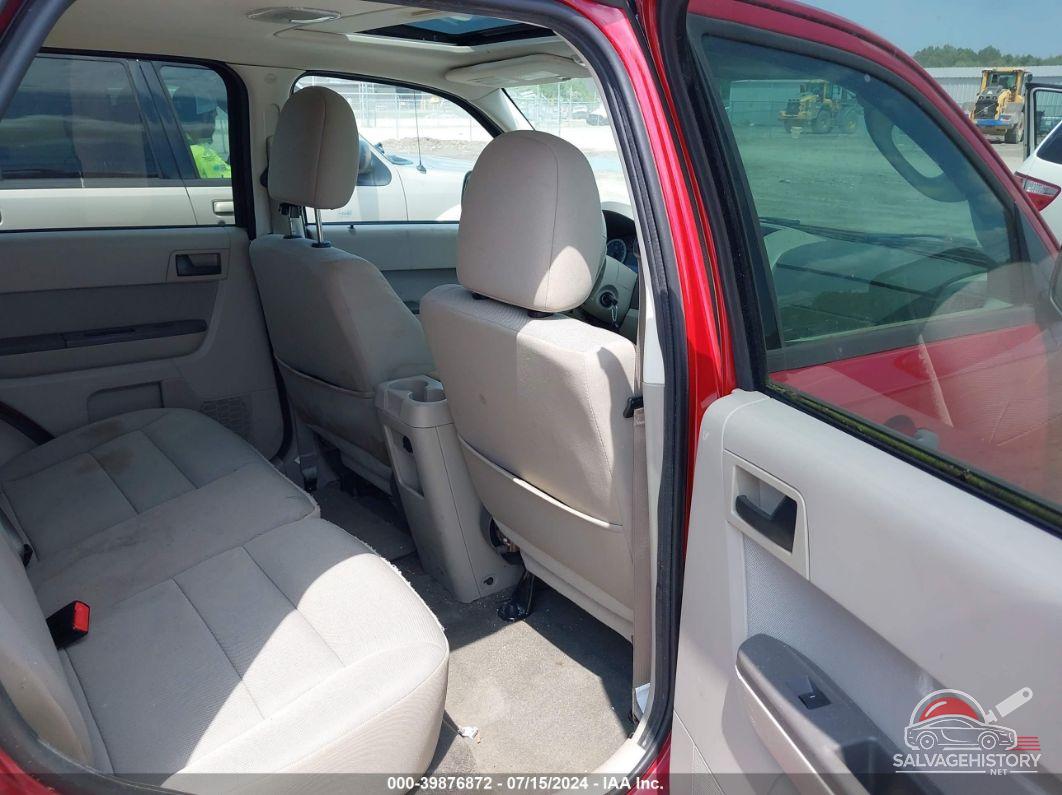 1FMCU0D74BKB58353 2011 FORD ESCAPE photo no. 8