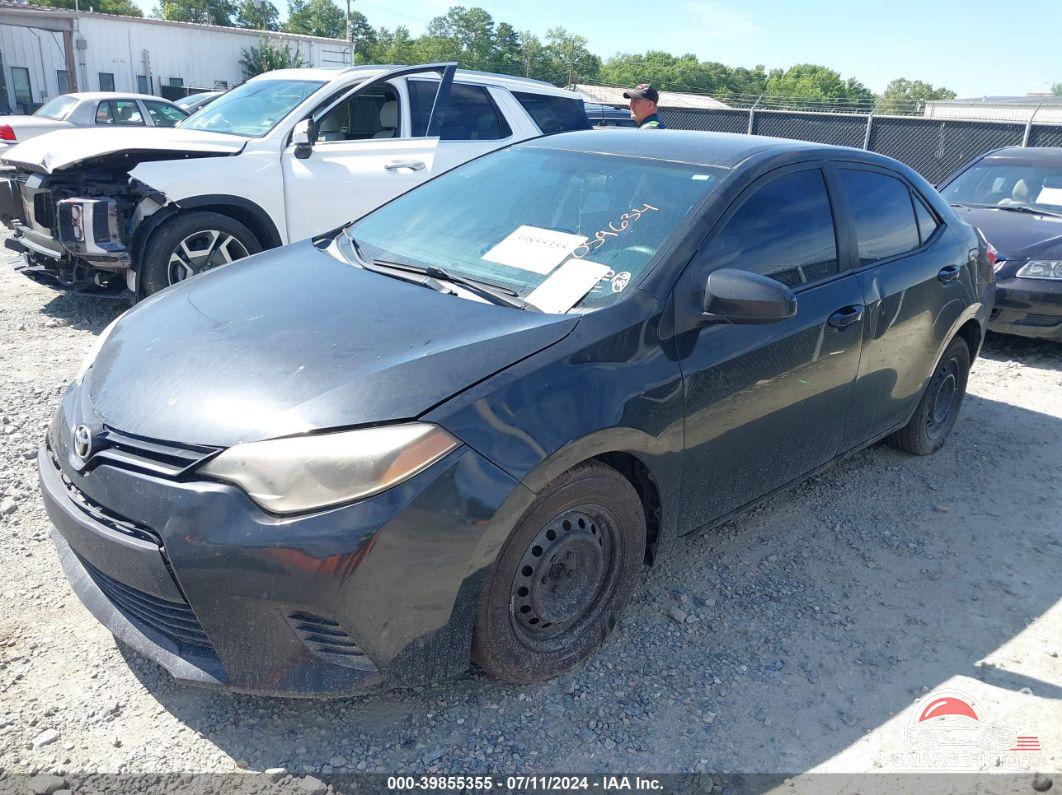 2T1BURHE6EC059634 2014 TOYOTA COROLLA photo no. 2