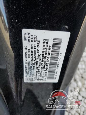 5FNRL5H94DB015798 2013 HONDA ODYSSEY photo no. 13
