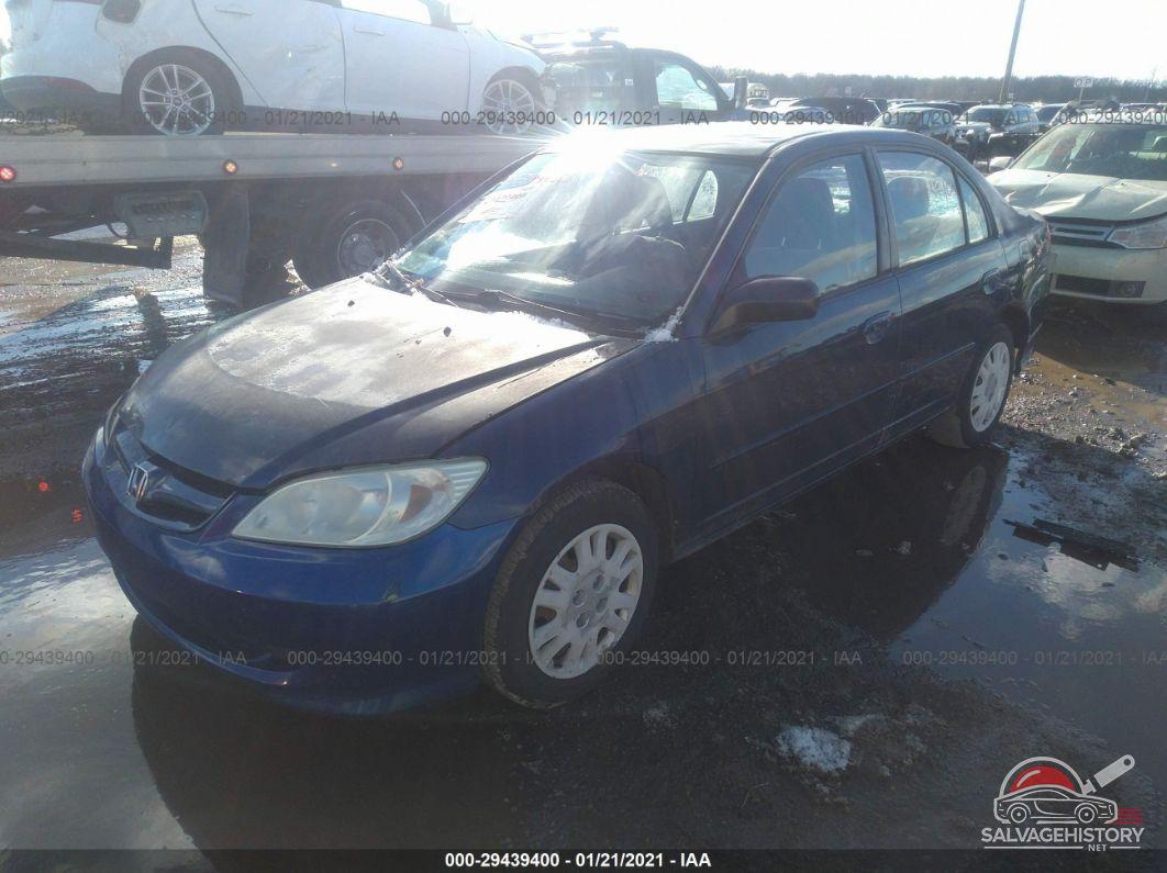 1HGES16514L019378 2004 HONDA CIVIC photo no. 2