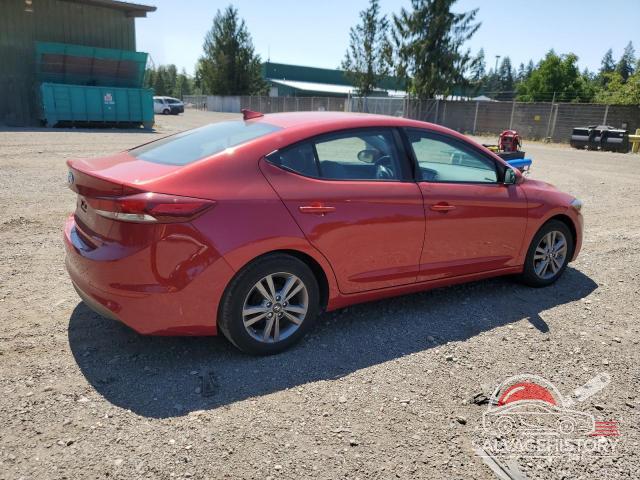 5NPD84LF8HH020528 2017 HYUNDAI ELANTRA photo no. 3