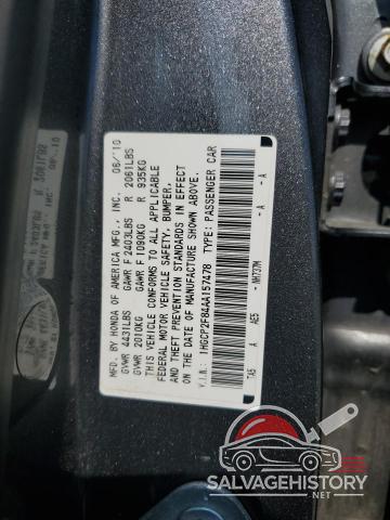 1HGCP2F84AA157478 2010 HONDA ACCORD photo no. 12