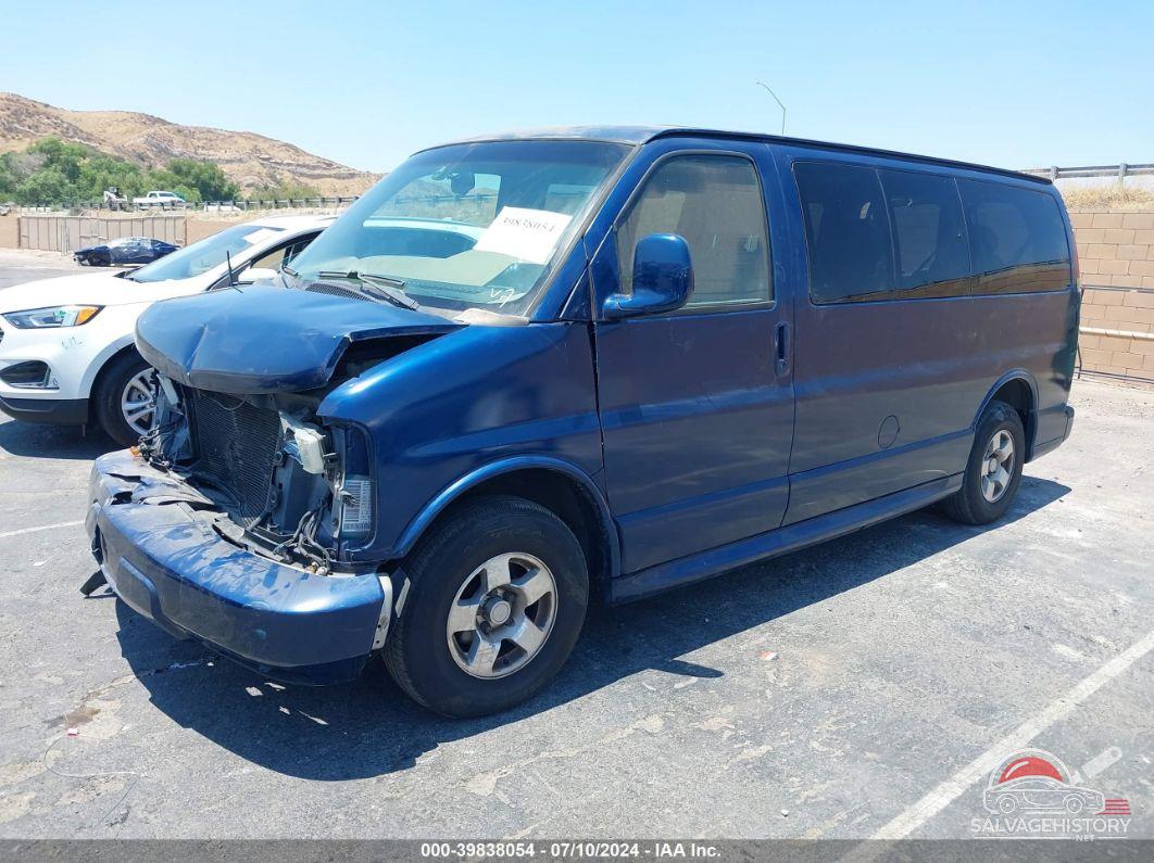 1GNFG65R211237883 2001 CHEVROLET EXPRESS LT photo no. 2