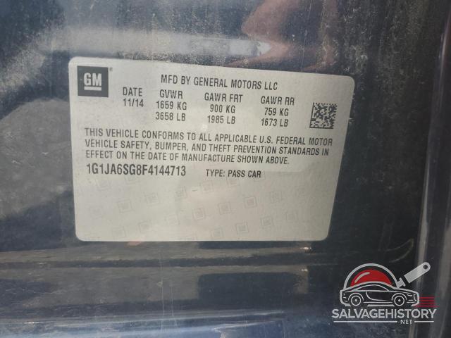 1G1JA6SG8F4144713 2015 CHEVROLET SONIC photo no. 12