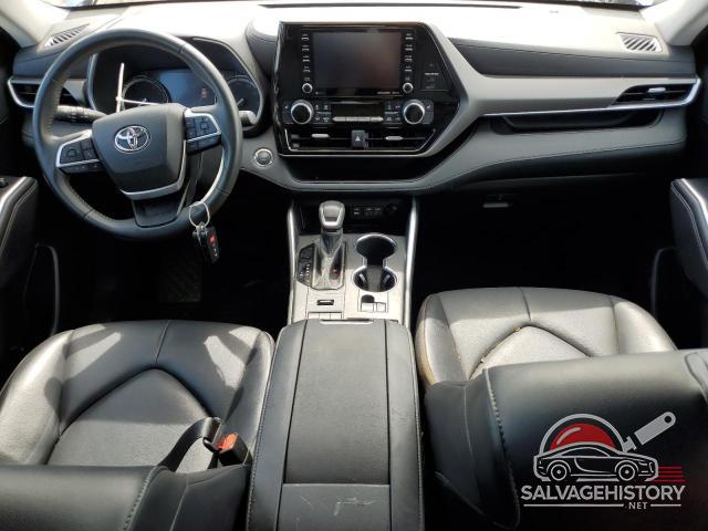 5TDGZRBH7NS192453 2022 TOYOTA HIGHLANDER photo no. 8
