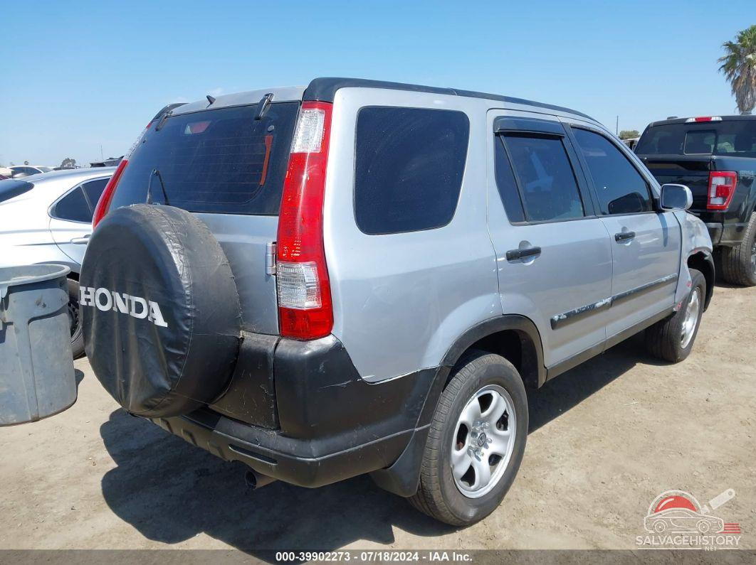 JHLRD68565C010071 2005 HONDA CR-V photo no. 4