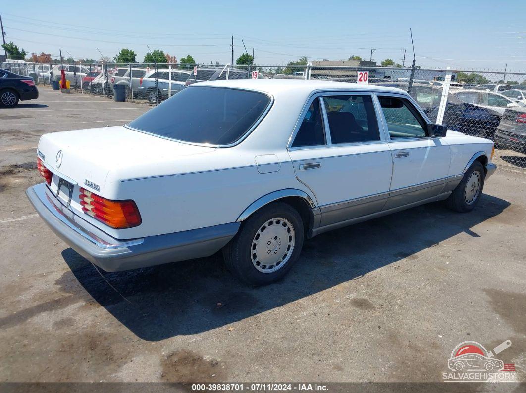 WDBCB25D8GA238244 1986 MERCEDES-BENZ 300 SEL photo no. 4