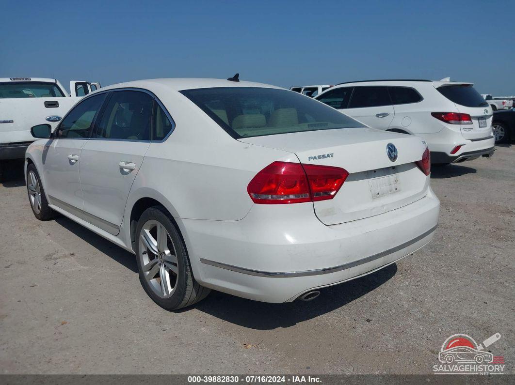 1VWCN7A35DC122144 2013 VOLKSWAGEN PASSAT photo no. 3