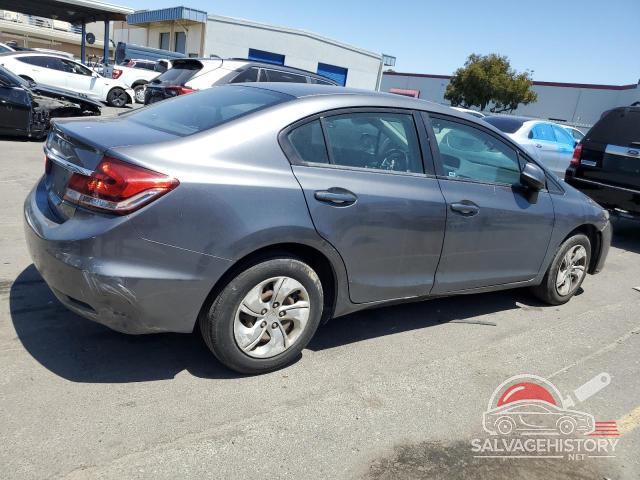 19XFB2F51DE211076 2013 HONDA CIVIC photo no. 3
