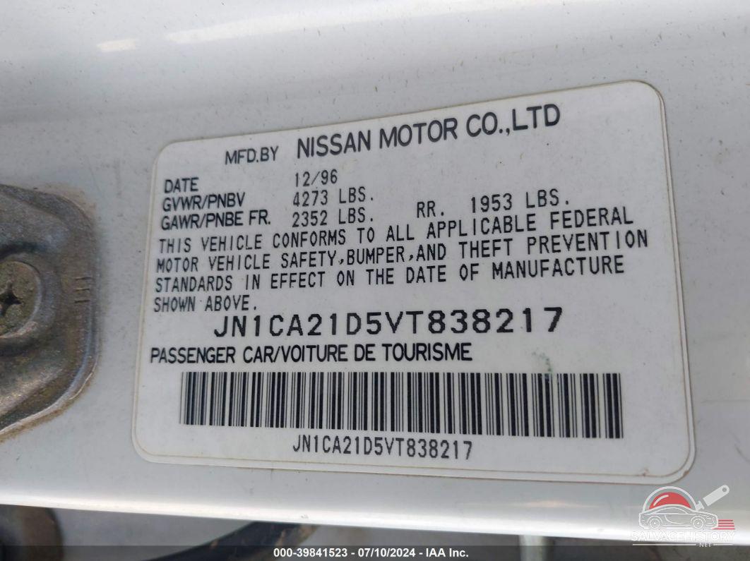 JN1CA21D5VT838217 1997 NISSAN MAXIMA photo no. 9